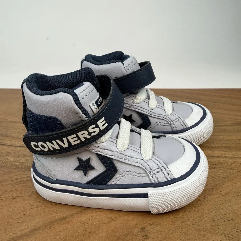 New Infant‎ Converse Pro Blaze Strap High Tops Shoes Sandals Size 2 C